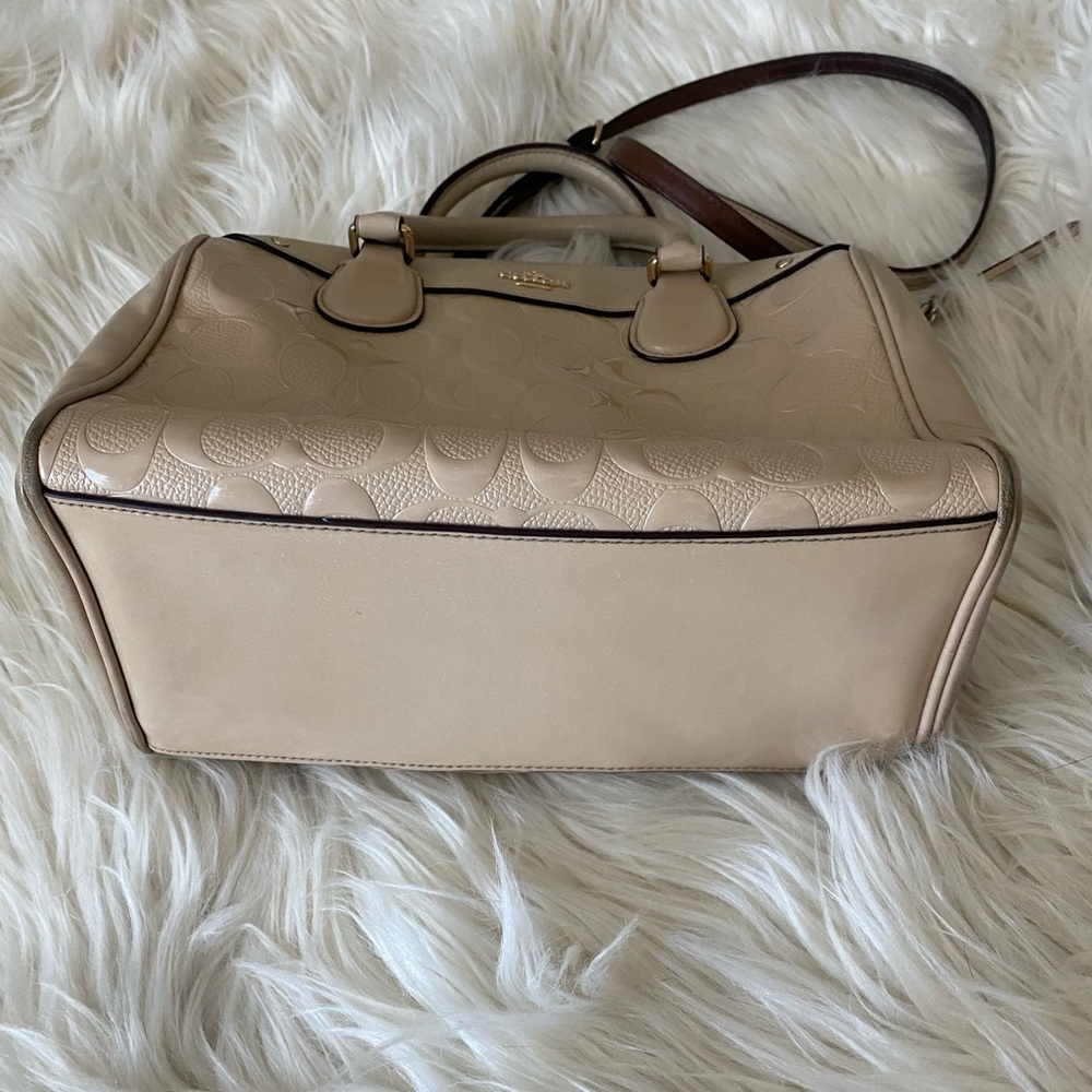 Vintage Coach Mini Bennett Satchel Patent Leather - Picture 4 of 6